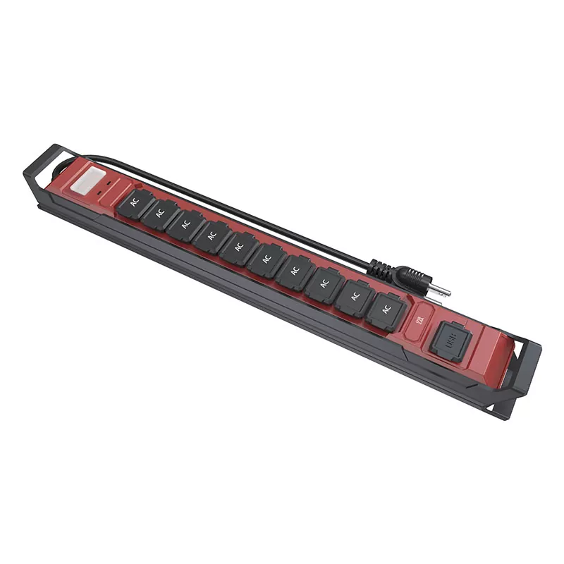 콘센트 10개 방수 USB 3.4a 전원 스트립